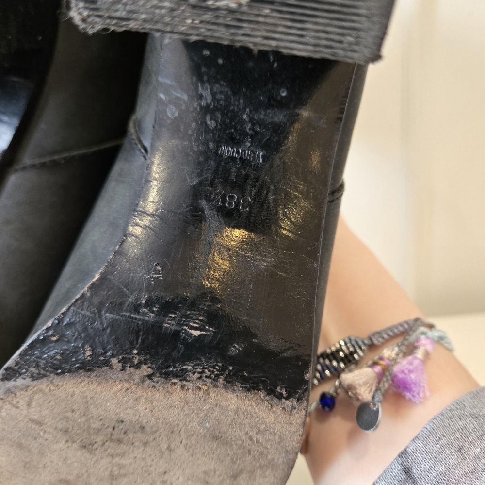 Alexander Wang Heeled Ankle Boot Size 38 1/2 - Picture 10 of 11